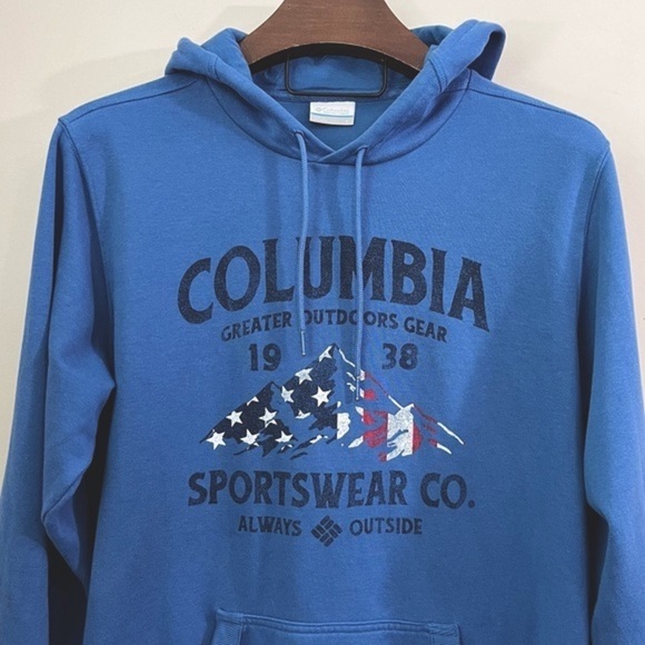 Columbia Men’s Trek Graphic Hooded Sweatshirt - Picture 2 of 13
